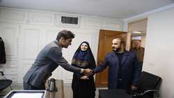 بازدید مدیر کل امور حقوقی و استانها از مدیریت همدان